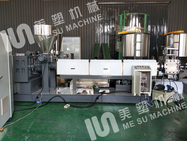 雙階單螺桿子母造粒機(jī)組