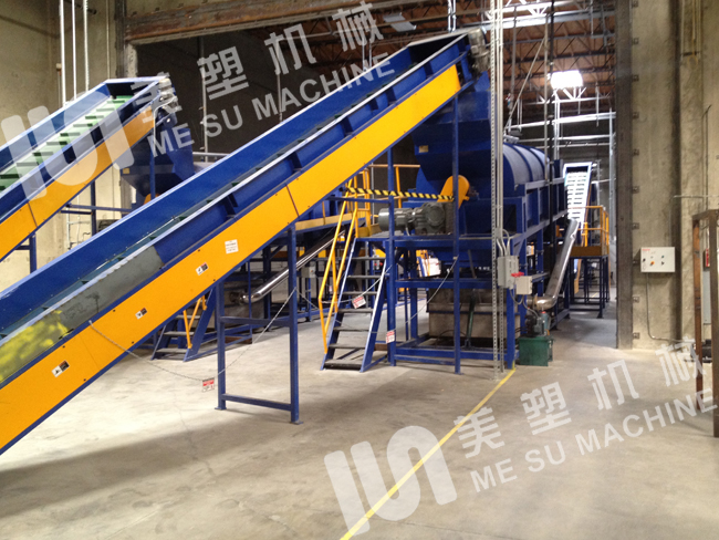 廢塑料可以用PET瓶破碎清洗線清洗嗎？